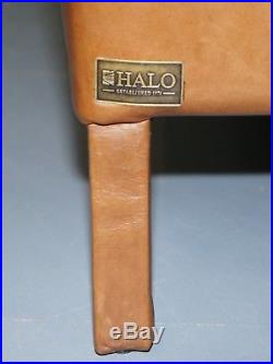 £1785 Halo Reggio Aniline Brown Leather 3 Seat Sofa From John Lewis Part Suite