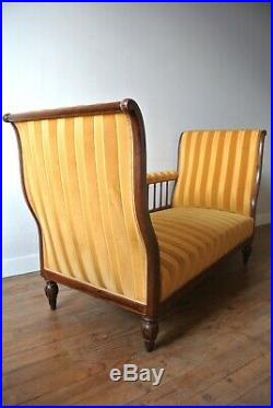 1840 French Paris Victorian Jeanselme Three Piece Suite (Sofa + 2 Armchairs)