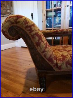 1868 Antique Fainting Couch