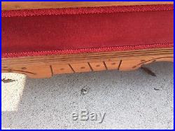 1890's Eastlake Style Fainting Couch With Early Hide-a-Bed
