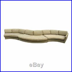 190L MILO BAUGHMAN CRAFT ASSOC SECTIONAL SOFA COUCH Loveseat Settee Mid Century