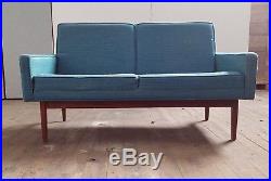 1950s Danish mid century modern Jens Risom Loveseat/Sofa