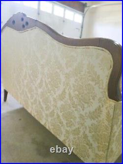 1970s Vintage French Provincial Loveseat Beige Lightly used