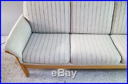 1970s mid century Danish 3 seat sofa by Soren Lund