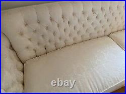 1970s vintage white 100 sofa couch