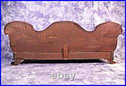 19th Century Antique American Victorian Sofa Settee Chaise Loveseat Couch Chair