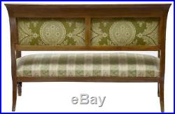19th Century Empire Egyptian Influenced Mahogany Sofa