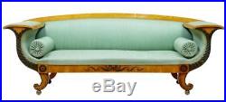 19th Century Swedish Birch Neo Classical Sofa