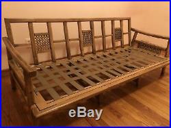 2 Mid Century Modern Ficks Reed vintage couches (rattan, Boho, Antique)