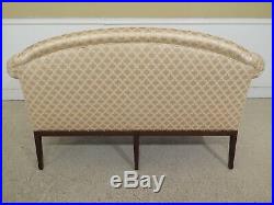 30976EC Sheraton Style Solid Mahogany Loveseat Or Small Sofa