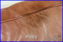 32913EC CLASSIC GALLERY Pinkish Leather Upholstered Sofa