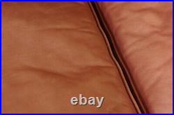 32913EC CLASSIC GALLERY Pinkish Leather Upholstered Sofa