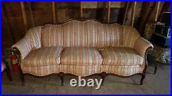 3 Antique Pieces of furniture, Sofa & Chair Set, Victorian Couch