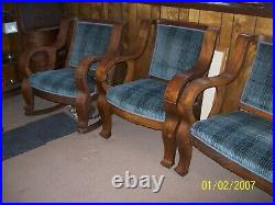 3- Piece Empire Furniture, Very Nice Cond. Re-upholstered, Take A Look! No Res