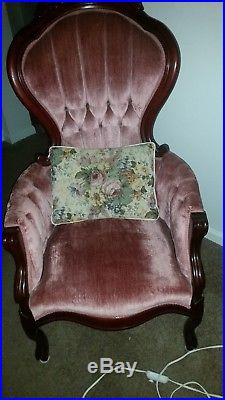 3 piece antique sofa and chairs