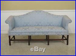 46717EC KITTINGER Historic Newport Mahogany Camelback Sofa