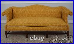 60144EC HICKORY CHAIR CO Chippendale Mahogany Upholstered Sofa