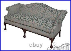 60343EC HICKORY CHAIR CO Chippendale Mahogany Ball & Claw Sofa