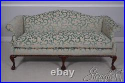 60343EC HICKORY CHAIR CO Chippendale Mahogany Ball & Claw Sofa