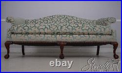 60343EC HICKORY CHAIR CO Chippendale Mahogany Ball & Claw Sofa