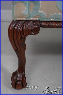 60343EC HICKORY CHAIR CO Chippendale Mahogany Ball & Claw Sofa