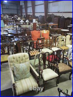 62247 Antique Victorian Settee Loveseat Chair