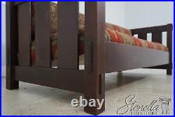 63674EC STICKLEY Mission Style Eastwood Oak Settee Sofa