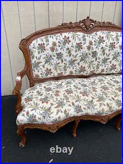 63777 Antique Victorian Sofa Couch