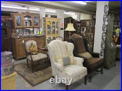 64122 Antique Victorian Walnut Sofa Couch Loveseat