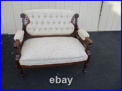 64136 Antique Victorian Loveseat Sofa Couch Settee Chair