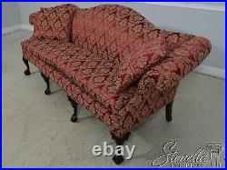 64601EC STICKLEY Newly Upholstered Ball & Claw Mahogany Sofa