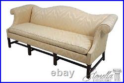 64750EC SOUTHWOOD Chippendale Style Mahogany Sofa w. Down Seat