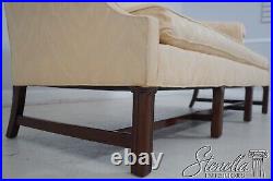 64750EC SOUTHWOOD Chippendale Style Mahogany Sofa w. Down Seat