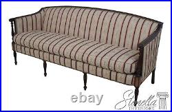 64828EC HICKORY CHAIR CO Sheraton Inlaid Mahogany Sofa