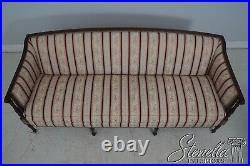 64828EC HICKORY CHAIR CO Sheraton Inlaid Mahogany Sofa