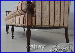 64828EC HICKORY CHAIR CO Sheraton Inlaid Mahogany Sofa