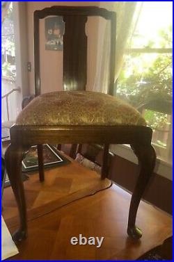 6 Antique chair Queen Ann /George 1 style from1900 best deal ever