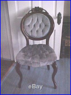 6 Lovely KIMBALL Victorian Style Parlor Chairs (6)