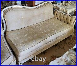 6 Pc French Provencal Sectional Sofa