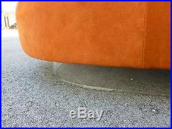 70's Mod Italian Suede And Lucite Fainting Couch Or Chaise Sexy Sexy Sexy