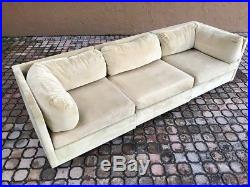 70's Vintage 3pc Selig Modular Sectional Sofa Mid Century Modern Baughman Era