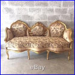Antique Sofa/couch/settee In French Louis XVI Style