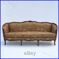 A Century Furniture Louis XV Style Carved Walnut Sofa from 2015 Fine Upholstery
