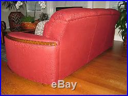 American Art Deco Couch Sofa restored