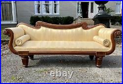 American Classical Empire Sofa. American. C. 1830