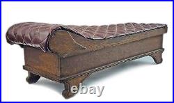 Antique 1800's True Salesman Sample Chaise Lounge Fainting Couch + Bath Tub