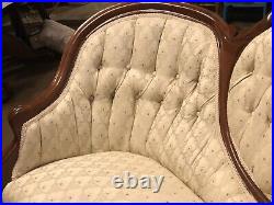 Antique 1800's Victorian French Style Loveseat/Settee