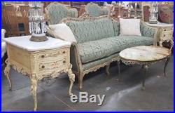 Antique 19th Century French Sofa and 2 Chairs