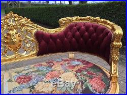 Antique Amazing Deluxe Sofa In Louis XVI Style