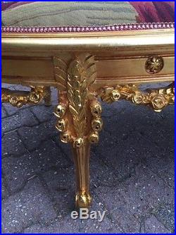 Antique Amazing Deluxe Sofa In Louis XVI Style